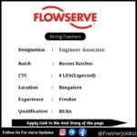 Flowserve Off-campus Drive 2024 hiring Engineer Associate