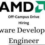 AMD Off-campus Drive 2025 hiring Software Development Engineer | Batchelor's/Master's Degree