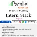 Parallel Wireless Off-campus Drive 2025 hiring Intern