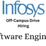 Infosys Off-campus Drive 2025 hiring Software Engineer