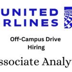 United Airlines Off-campus Drive 2025 hiring Associate Analyst