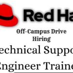 RedHat Off-campus Drive 2025 hiring Technical Support Engineer Trainee | Batchelor's Degree