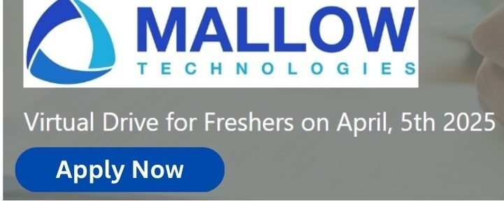 Mallow Technologies Off-campus Drive 2025 hiring Junior Developer