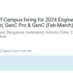 Cognizant Off-campus Drive 2025 hiring Graduate Engineer | BE/B-Tech/ME/M-Tech