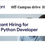 Cognizant Off-campus Drive 2025 hiring Java & Python Developer | Bachelor's/Master's Degree