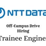 NTT Data Off-campus Drive 2025 hiring Trainee Engineer