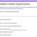 Motadata Fresher Opportunities 2025
