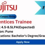 Fujitsu Off-campus Drive 2025 hiring Apprentices Trainee