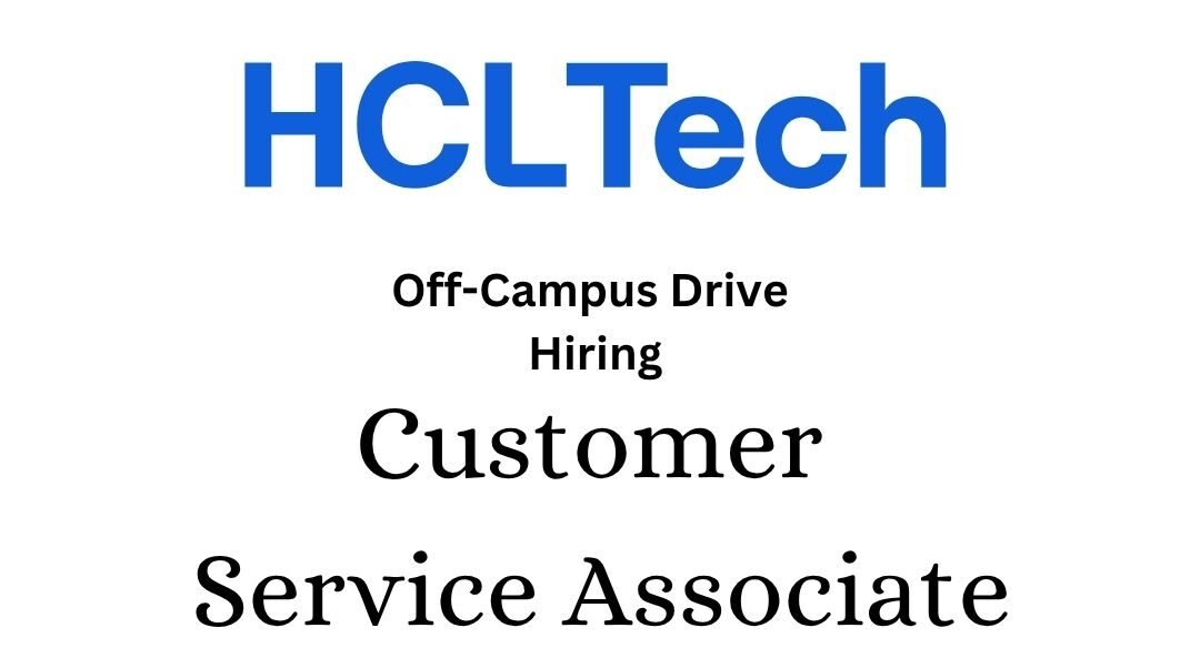 HCLTech Hiring Freshers 2025