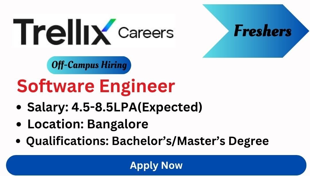 Trellix Off-campus Drive 2025 hiring Software Engineer
