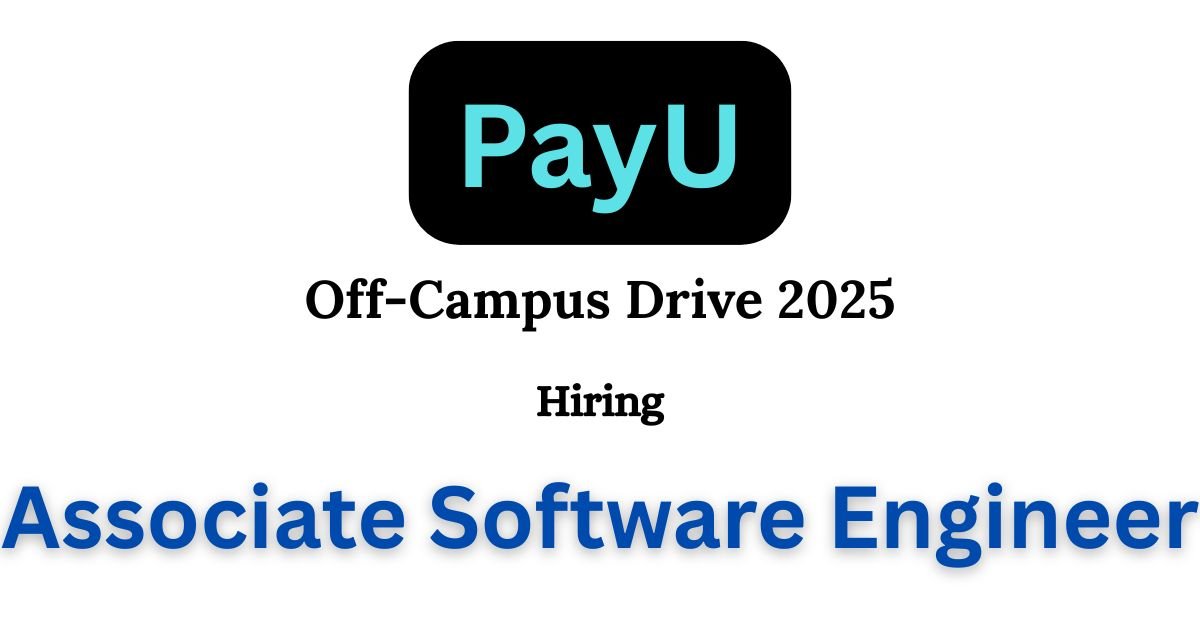 PayU Off-campus Drive 2025