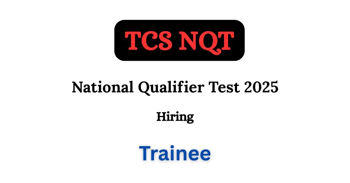 TCS iON National Qualifier Test 2025