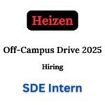 Heizen Off-campus Drive 2025