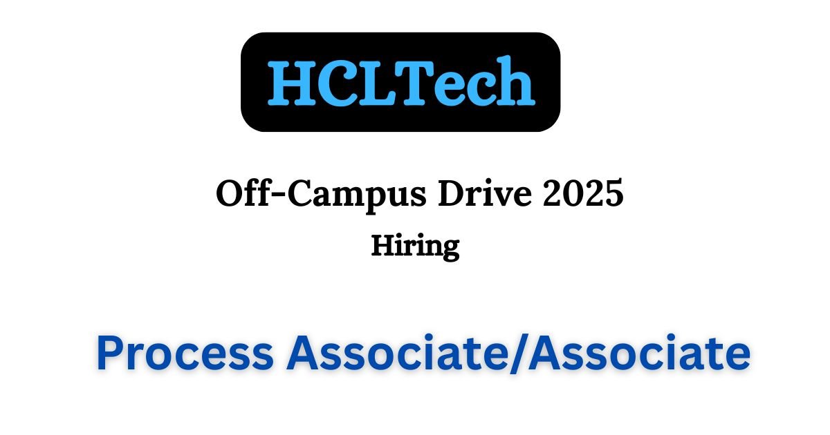 HCL Off-campus Drive 2025