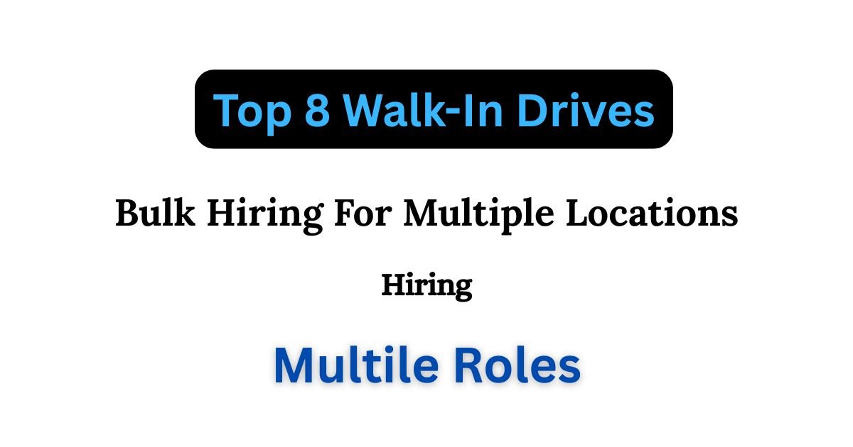 Top 8 Walk-in Drive 2025