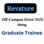 Revature Off-campus Drive 2025