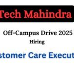 Tech Mahindra Off-campus Drive 2025