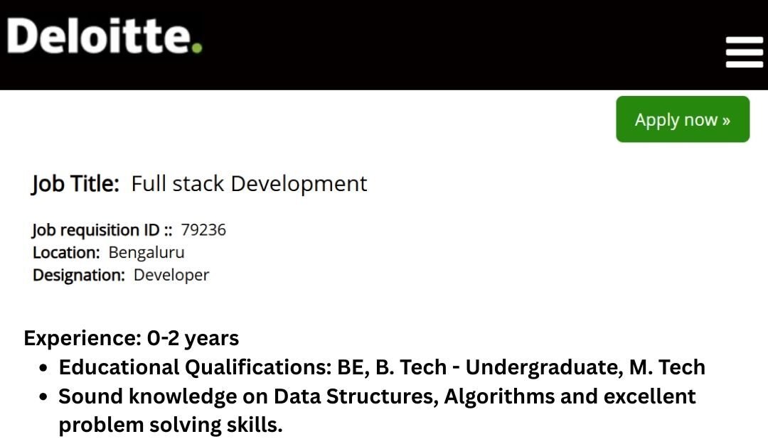 Deloitte Off-campus Drive 2025