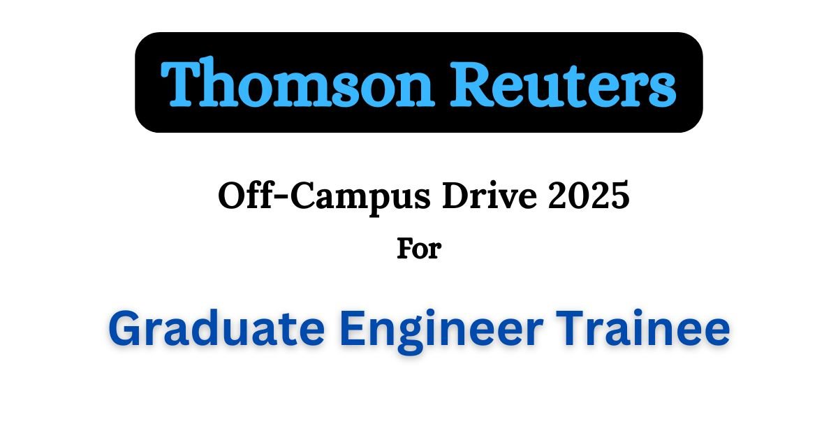 Thomson Reuters Off-campus Drive 2025