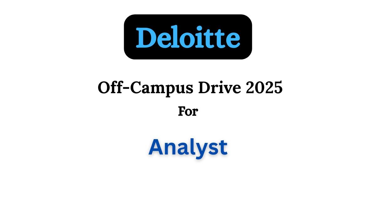 Deloitte Off-campus Drive 2025