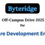 Byteridge Off-Campus Drive 2025 hiring Software Development Engineer