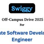 Swiggy Off-campus Drive 2025