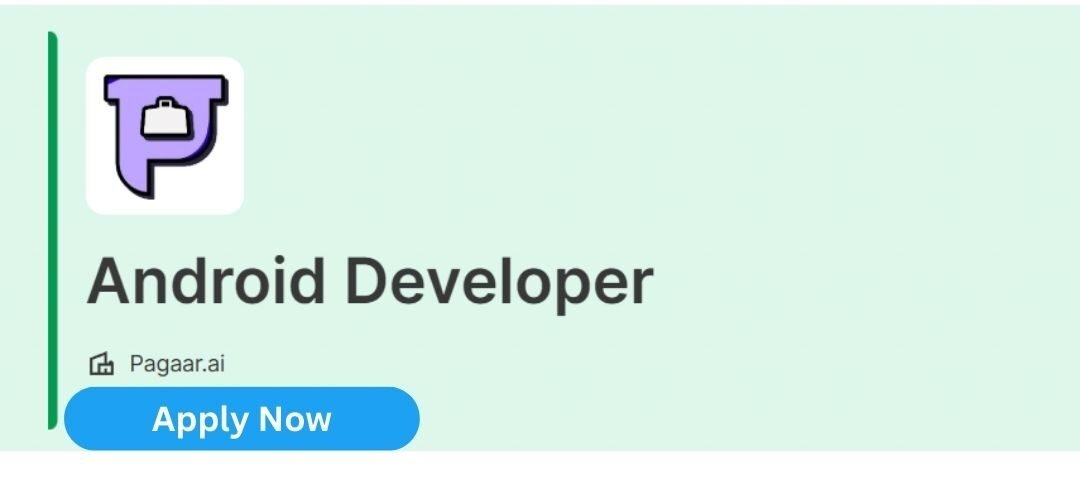 Pagaar.ai Off-campus Drive 2025 hiring Android Developer