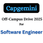 Capgemini Off-campus Drive 2025 hiring Software Engineer
