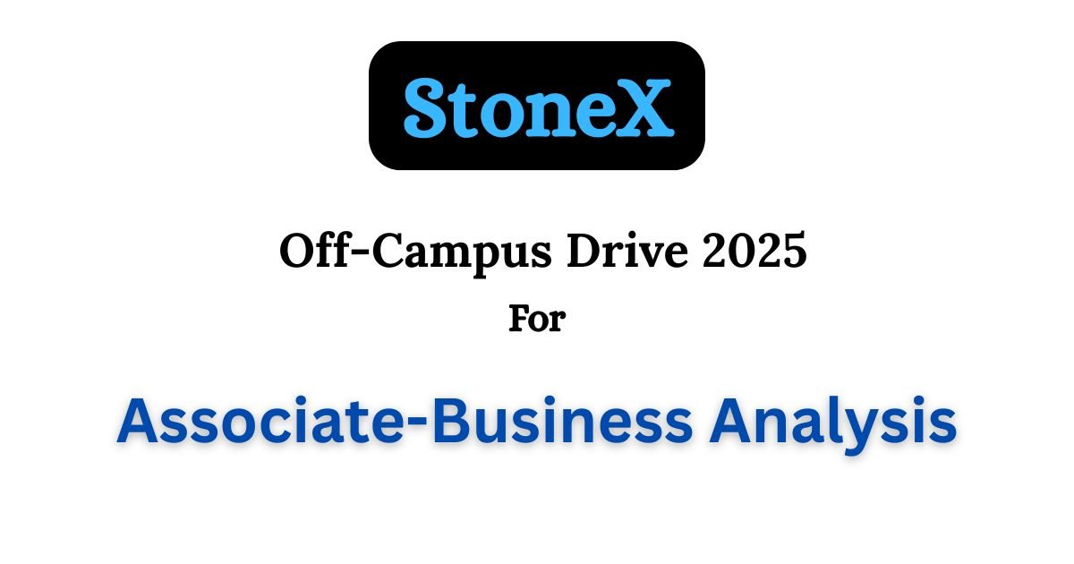 StoneX Off-campus Drive 2025