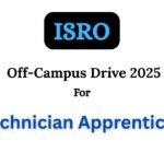 ISRO Apprentices 2025