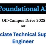 Foundational AI Off-campus Drive 2025