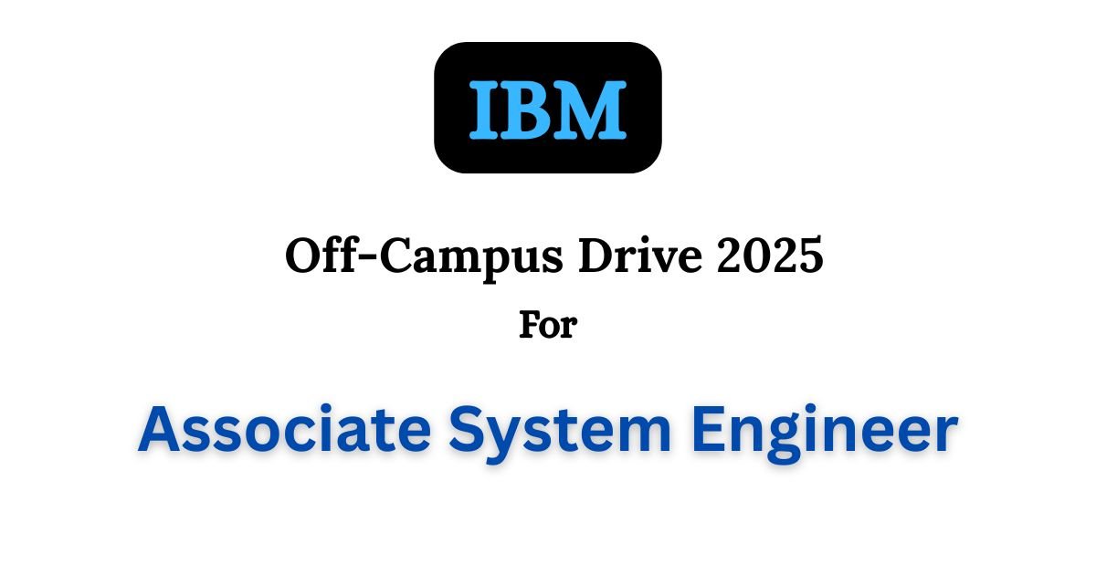 IBM Off-campus Drive 2025