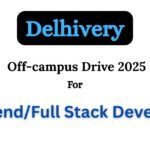 Delhivery Off-campus Drive 2025