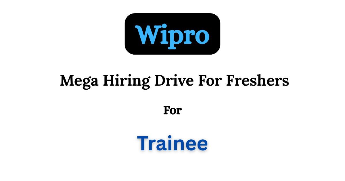 Wipro Mega Hiring Drive 2025