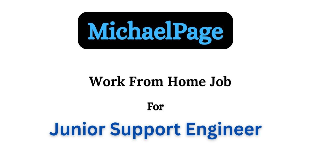 MichaelPage Work From Home Job 2025