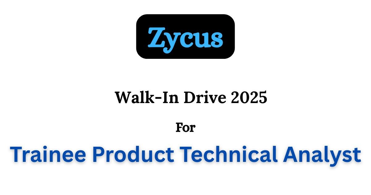 Zycus Walk-In Drive 2025