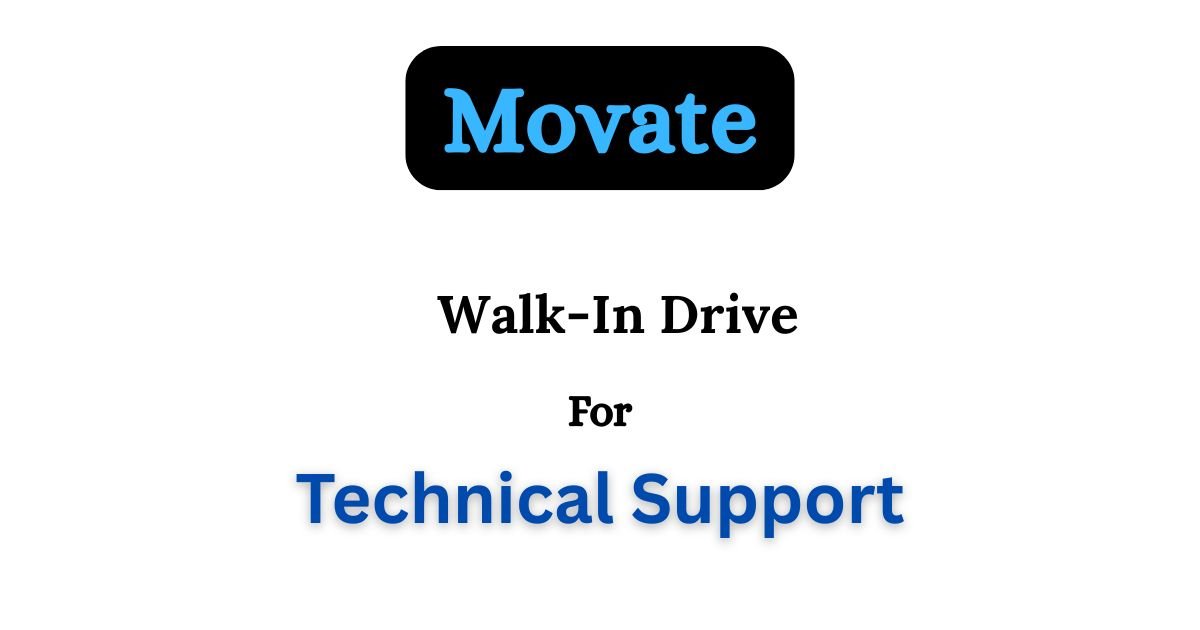 Movate Walk-In Drive 2025