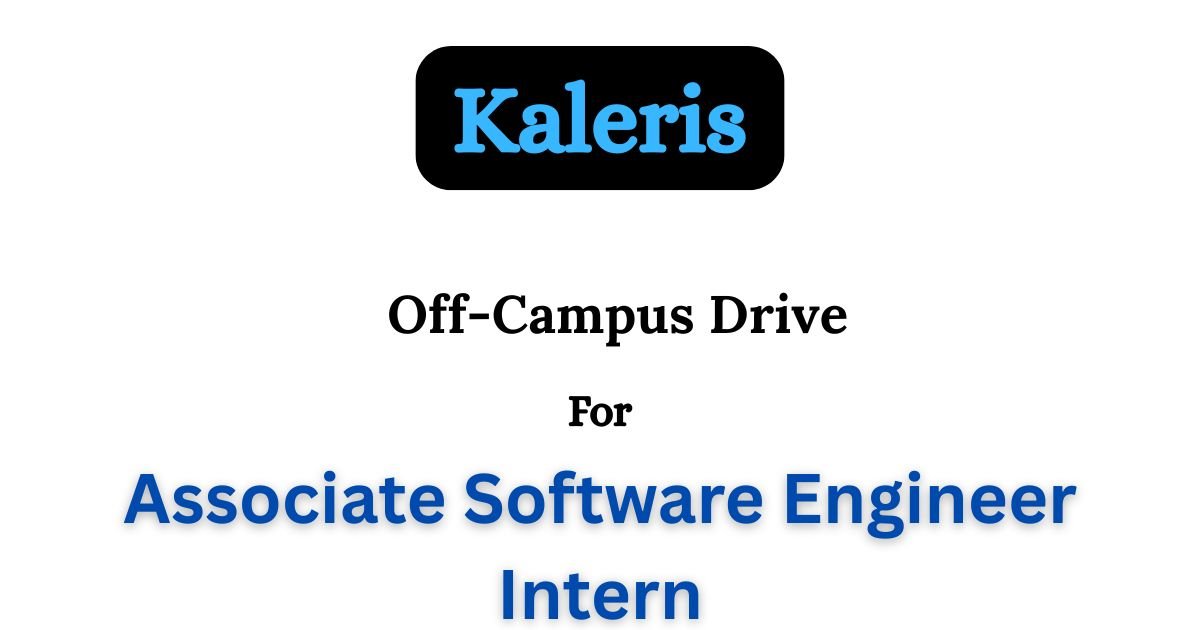 Kaleris Off-Campus Drive 2025
