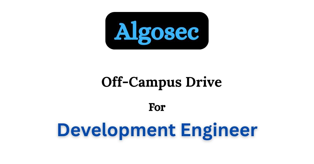 Algosec Off-Campus Drive 2025