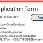 Gradious Off-campus Drive 2025 hiring No Code Low Code Developer | BE/BTech - CSE/IT/ECE/EEE or any related fields