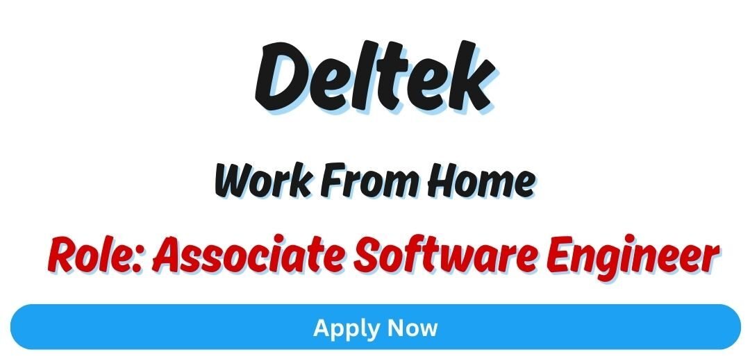 Deltek Work From Home Job 2025 hiring Associate Software Engineer | Bachelor's Degree