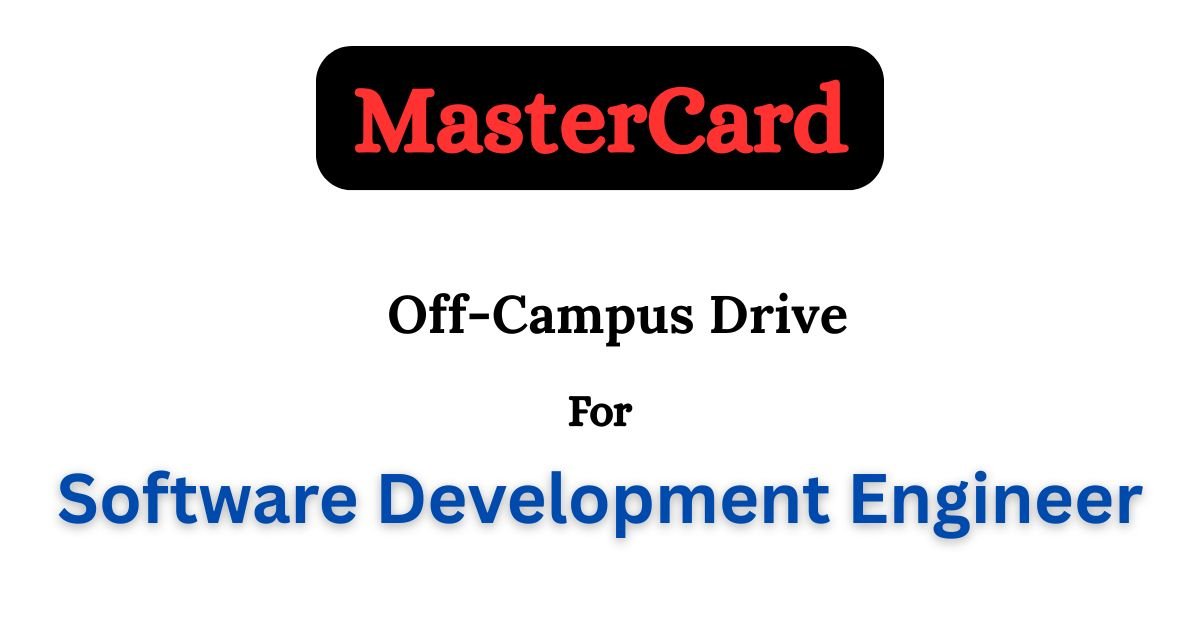 MasterCard Off-campus Drive 2025