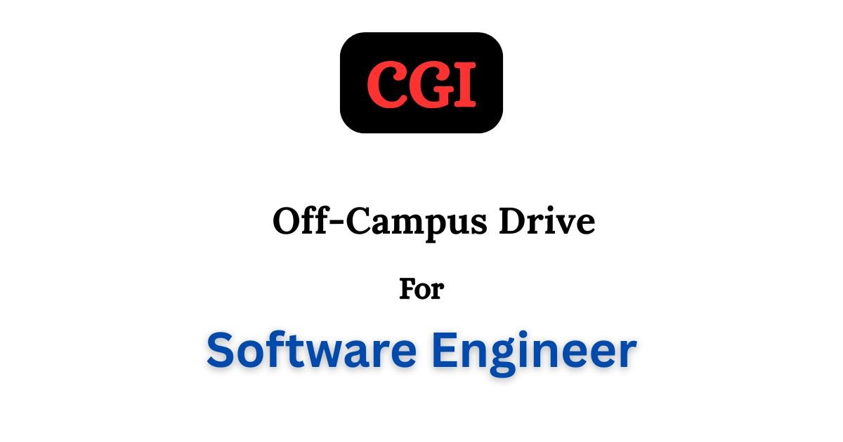 CGI Off-campus Drive 2025