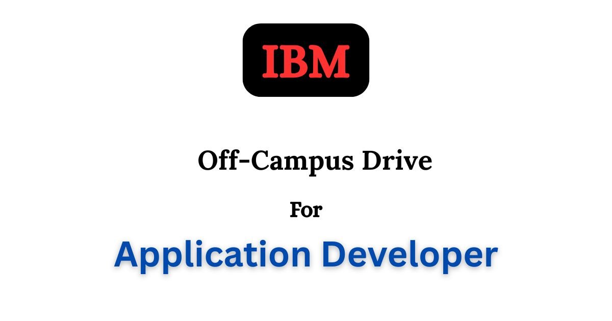 IBM Off-campus Drive 2025