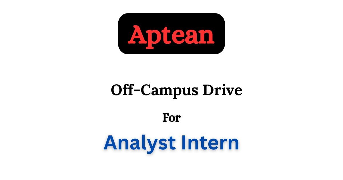 Aptean Off-campus Drive 2025