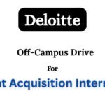 Deloitte Internship 2025