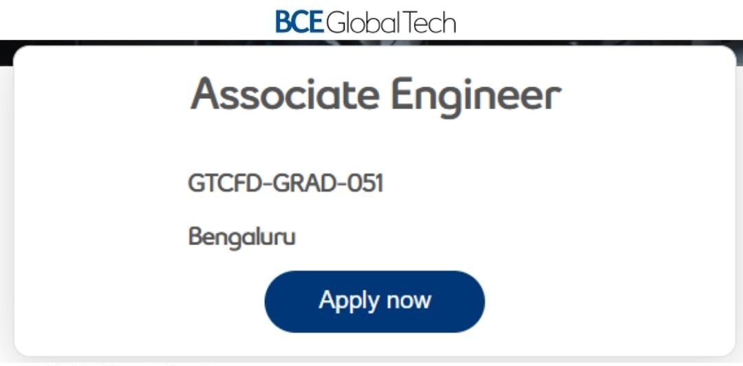 BCE GlobalTech Off-campus Drive 2025