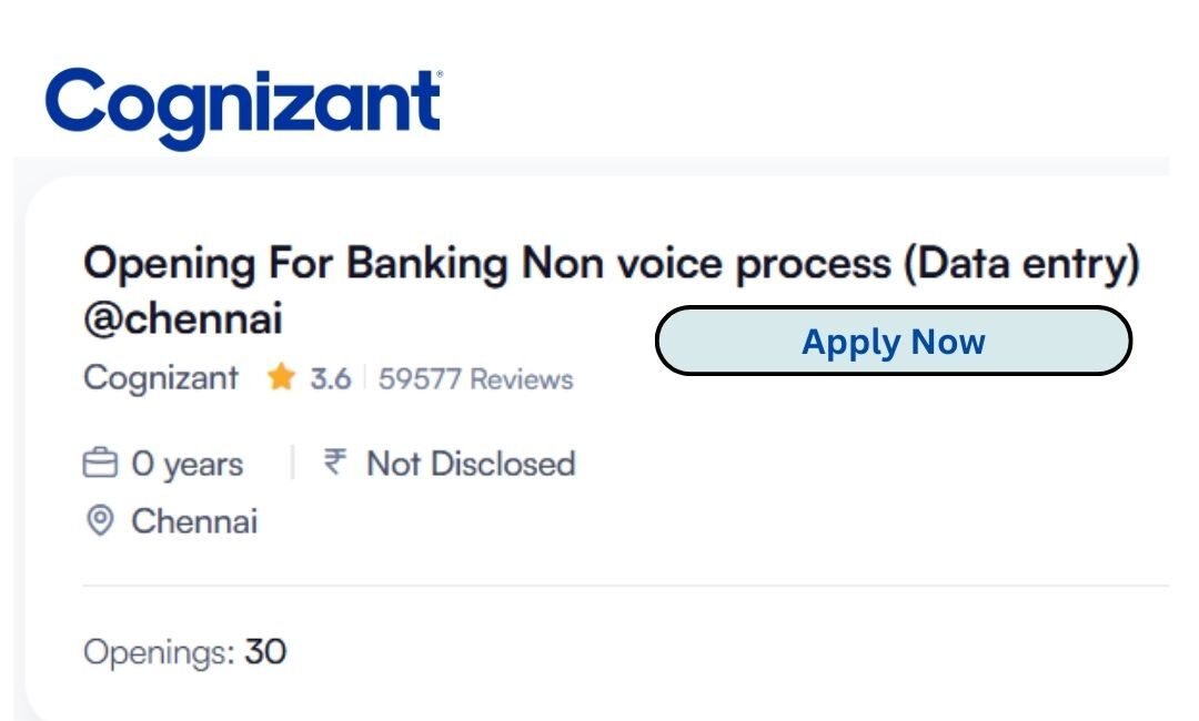 Cognizant Off-campus Drive 2025