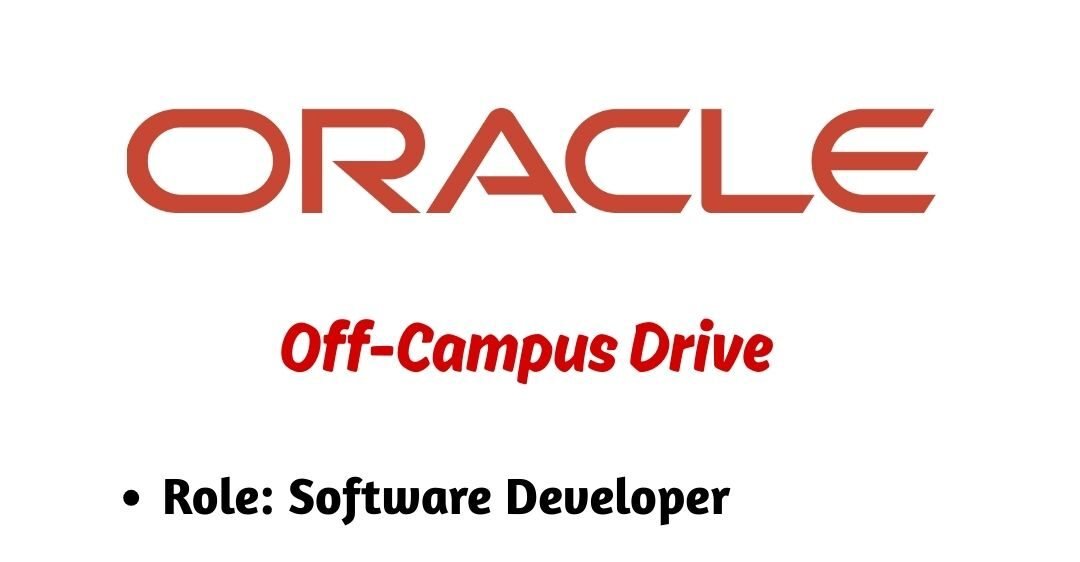 Oracle Off-Campus Drive 2025