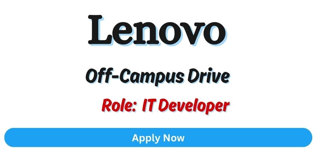 Lenovo Off-campus Drive 2025